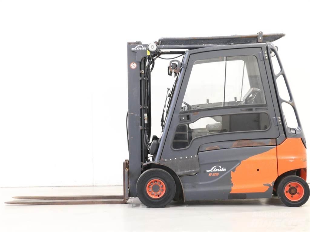 Linde E25L/387 電動堆高機