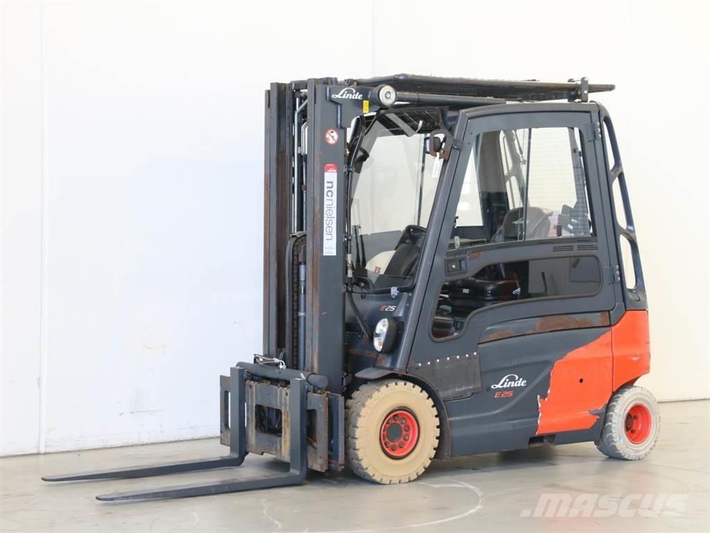Linde E25L/387 電動堆高機