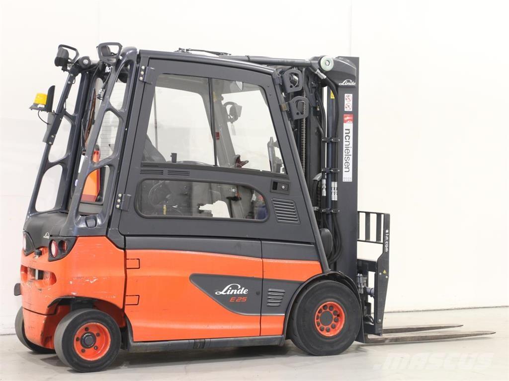 Linde E25L/387 電動堆高機