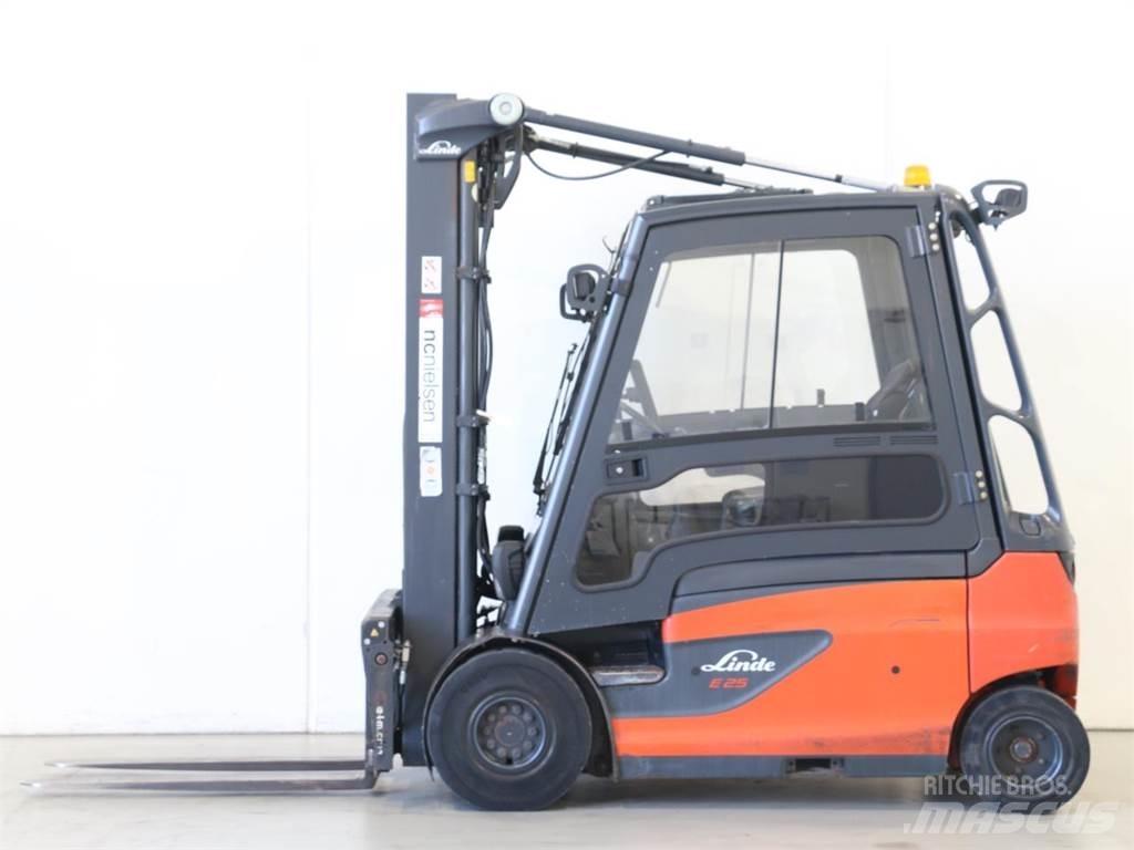 Linde E25L/387 電動堆高機