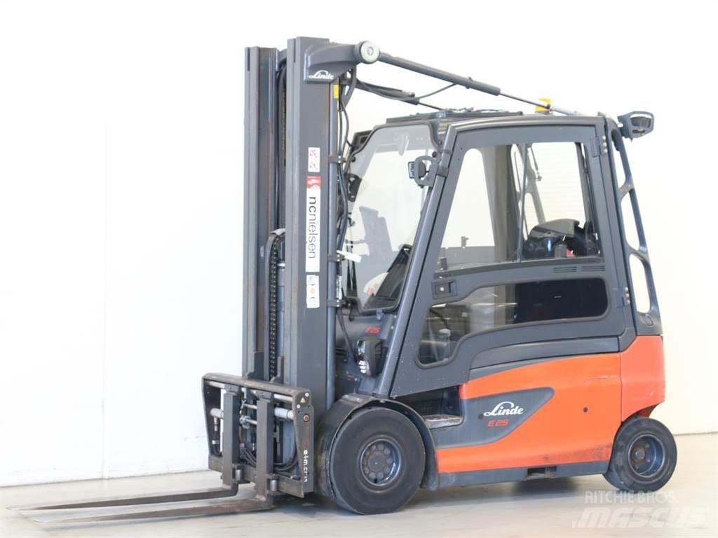 Linde E25L/387 電動堆高機