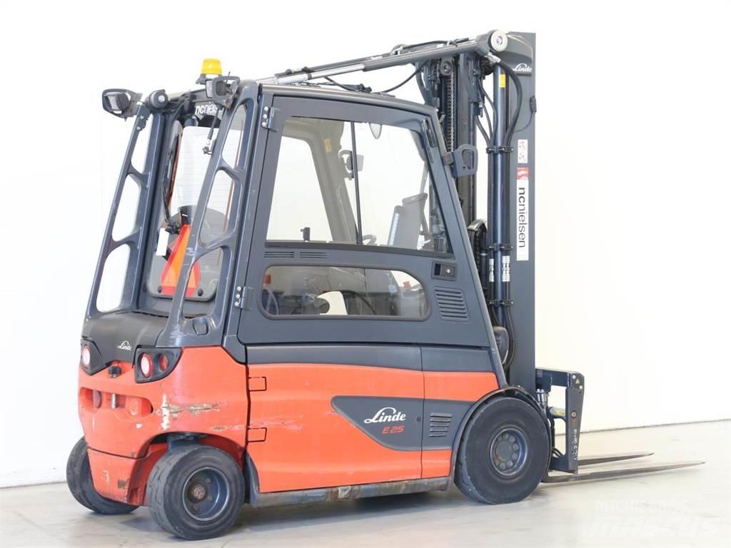 Linde E25L/387 電動堆高機