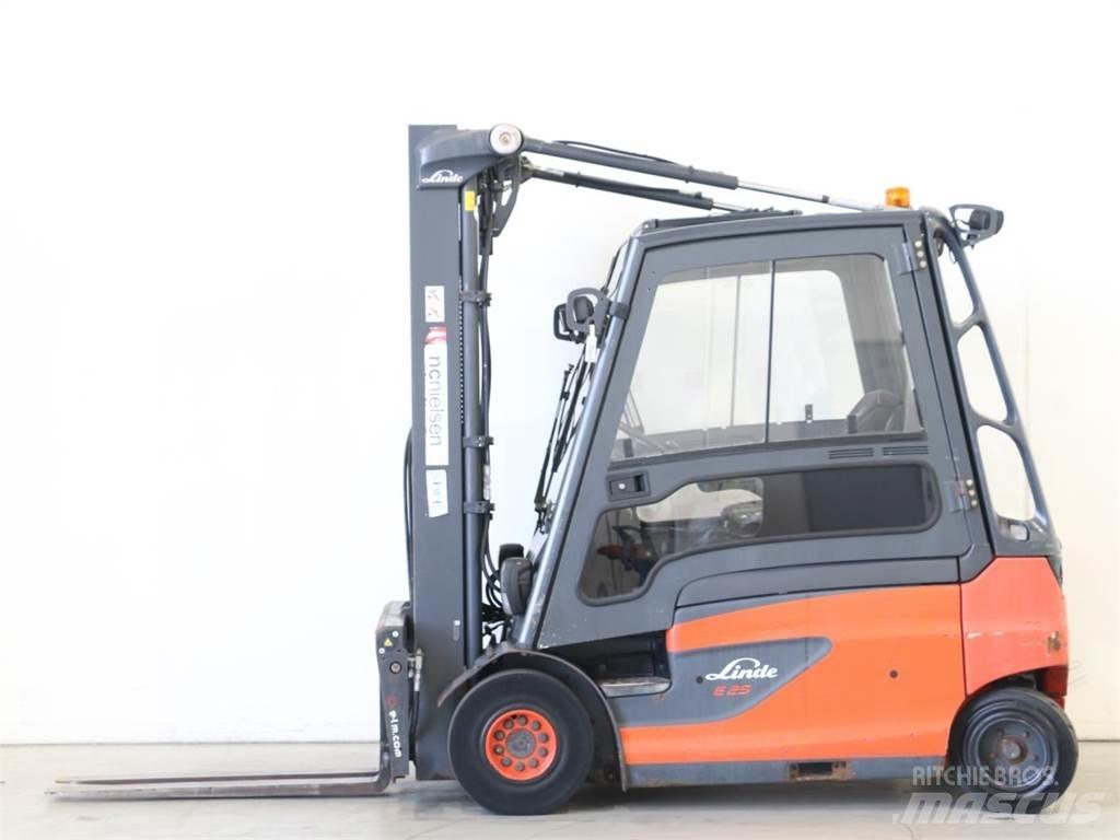 Linde E25L/387 電動堆高機