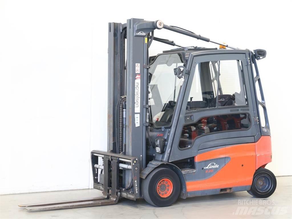 Linde E25L/387 電動堆高機