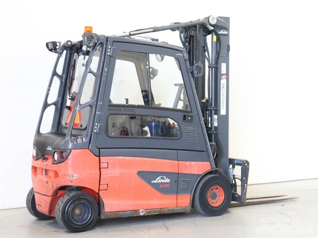 Linde E25L/387 電動堆高機