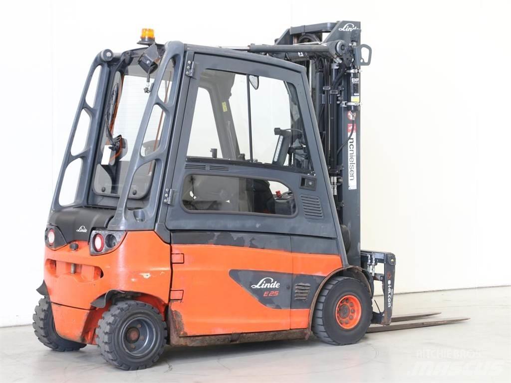Linde E25L/387 電動堆高機
