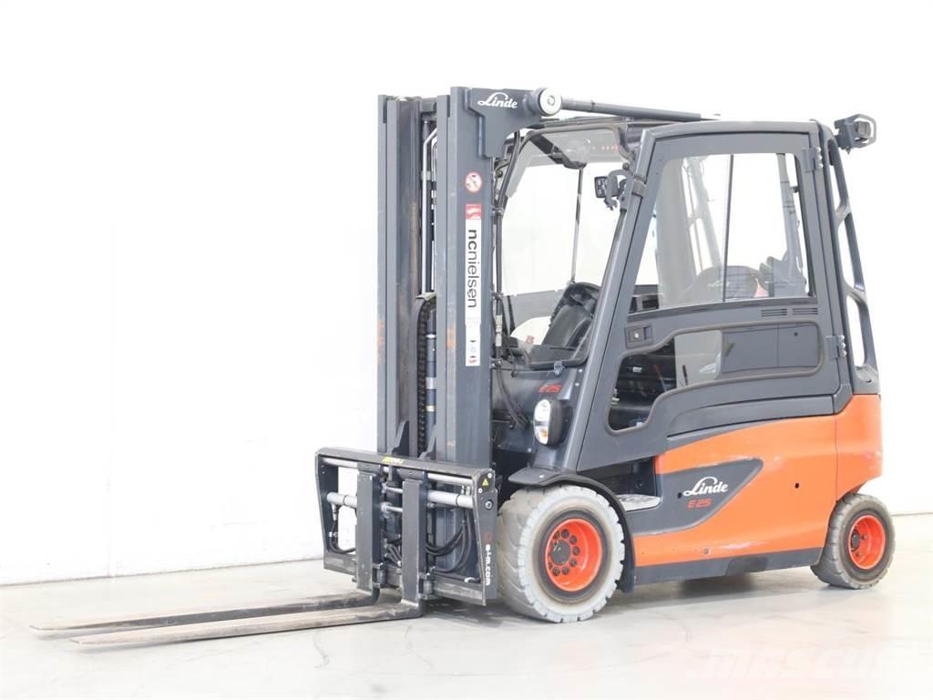 Linde E25L/387 電動堆高機