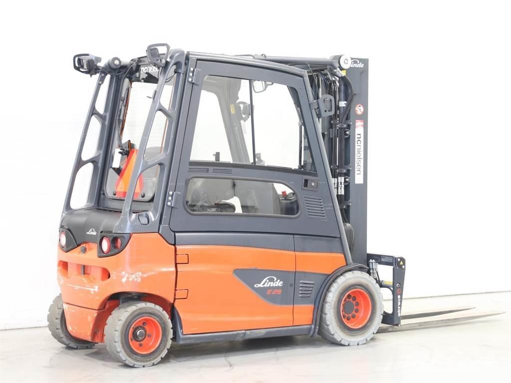 Linde E25L/387 電動堆高機