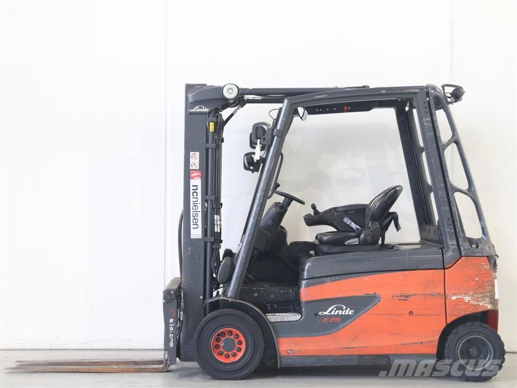Linde E25L/387 電動堆高機