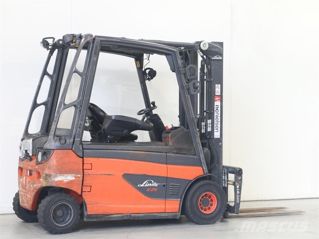 Linde E25L/387 電動堆高機