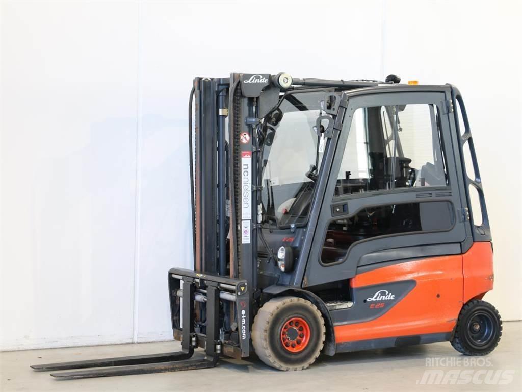 Linde E25L/387-01 電動堆高機
