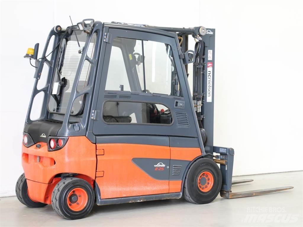 Linde E25L/387-01 電動堆高機