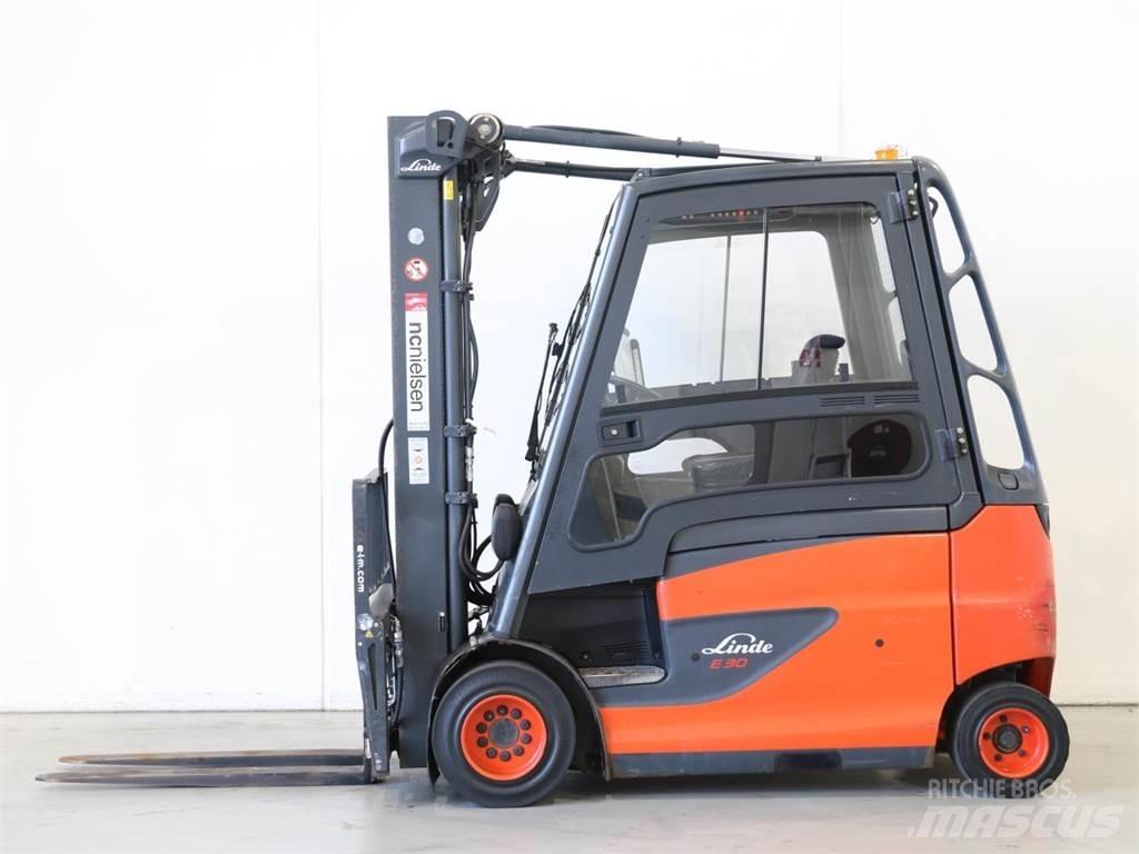 Linde E30/600HL/387 電動堆高機