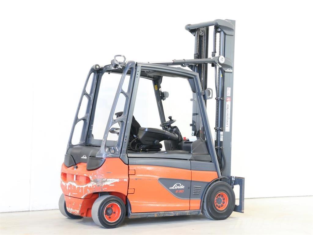 Linde E30L/387 電動堆高機