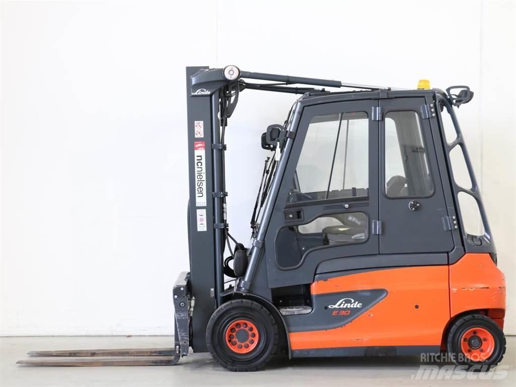 Linde E30L/387 電動堆高機