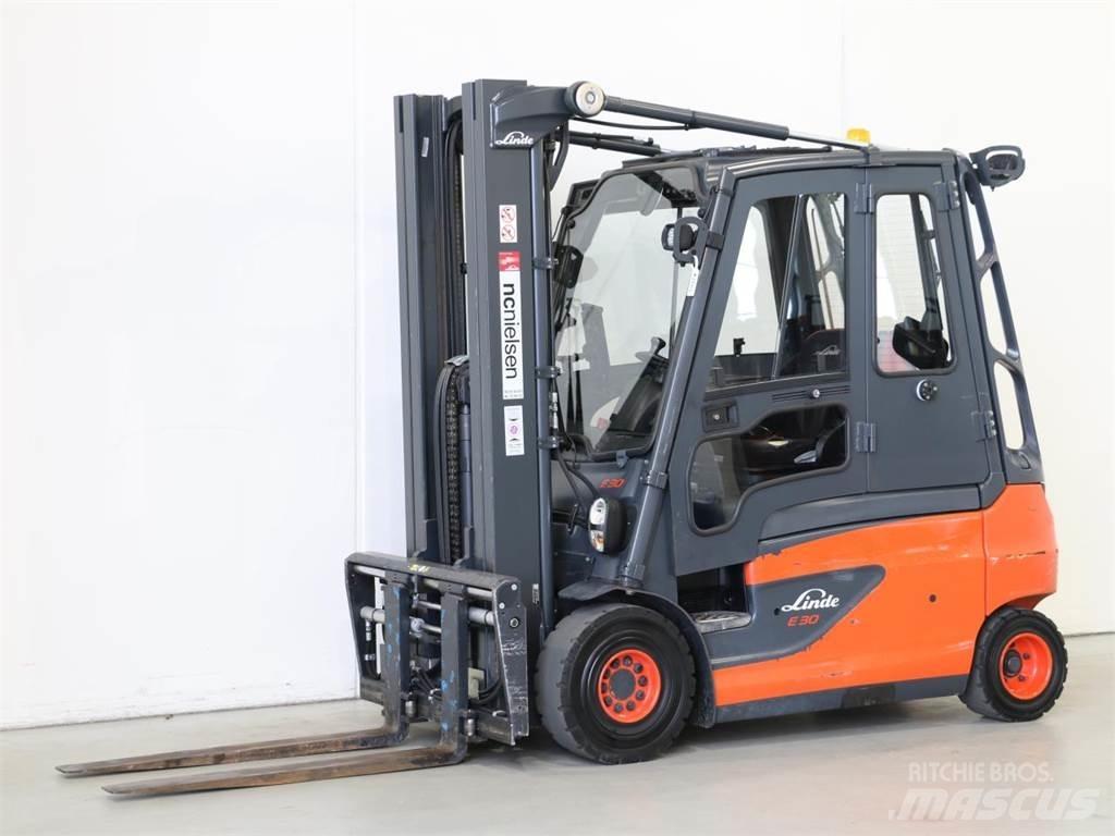 Linde E30L/387 電動堆高機