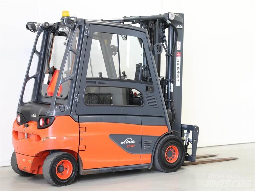 Linde E30L/387 電動堆高機