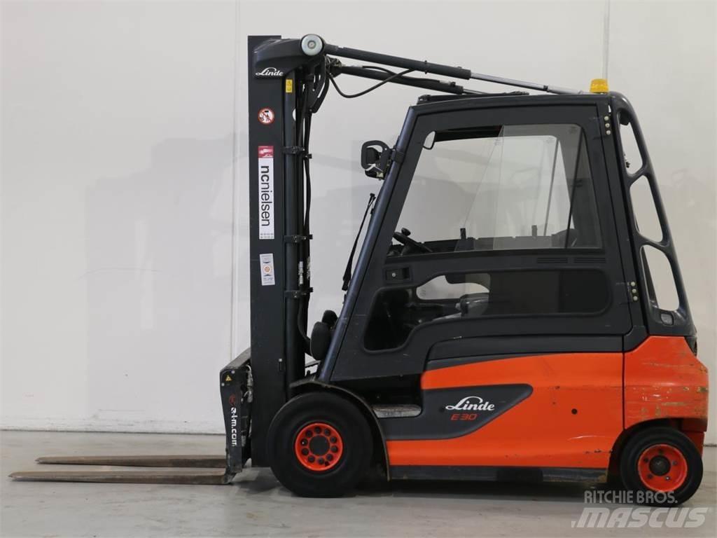 Linde E30L/387 電動堆高機