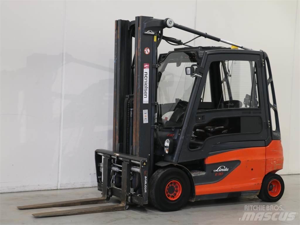 Linde E30L/387 電動堆高機