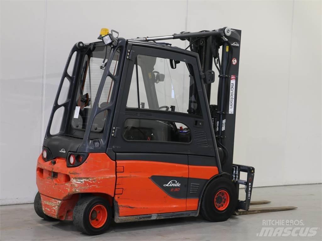 Linde E30L/387 電動堆高機
