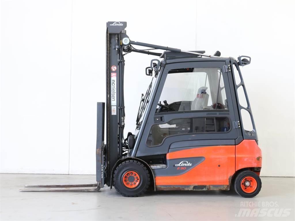 Linde E30L/387 電動堆高機