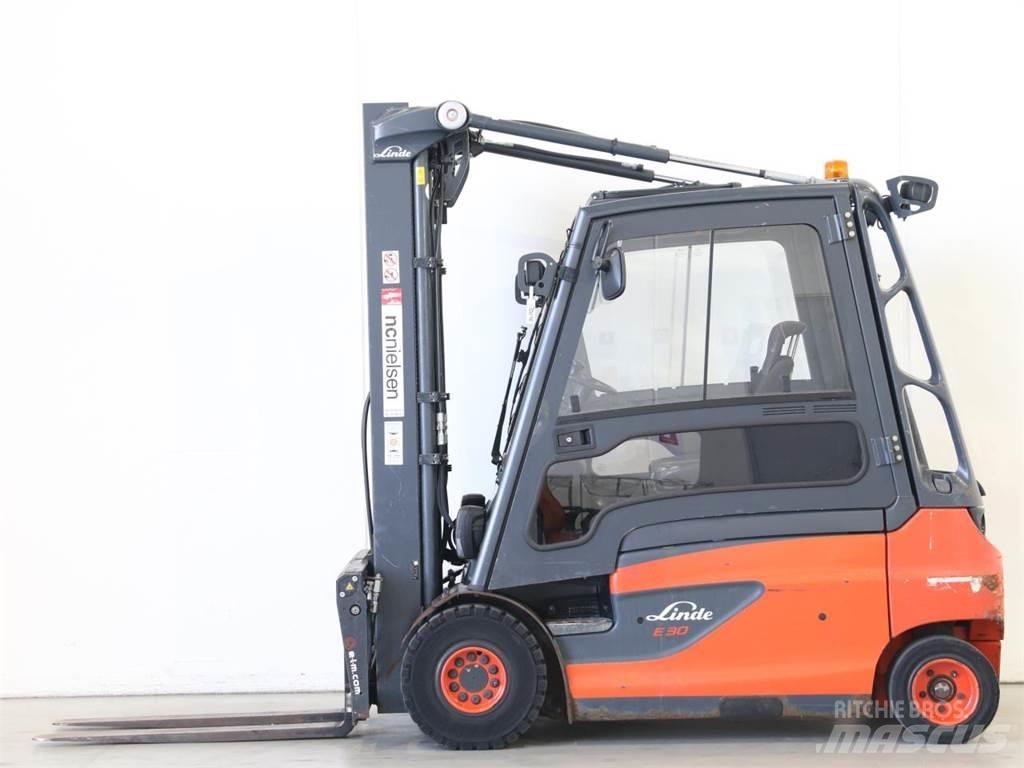 Linde E30L/387 電動堆高機