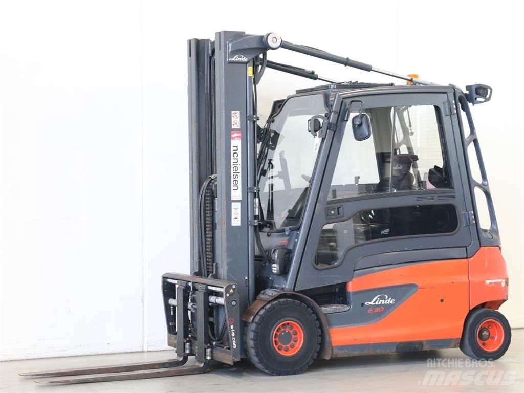 Linde E30L/387 電動堆高機