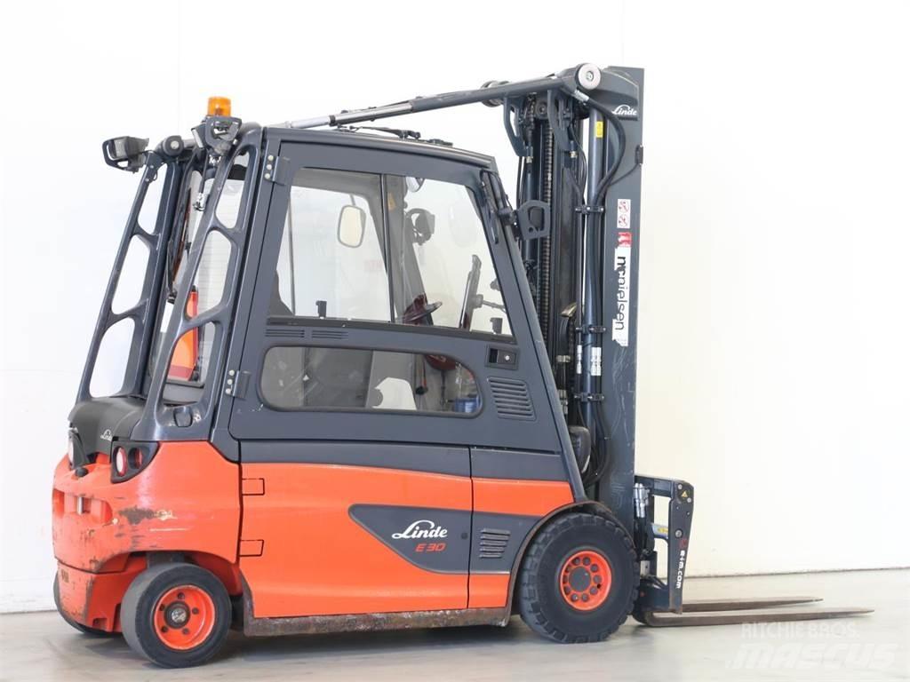 Linde E30L/387 電動堆高機