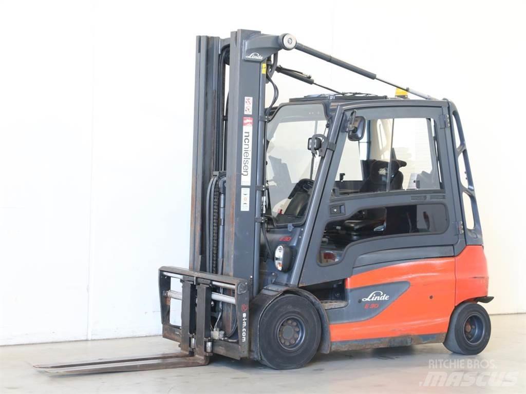Linde E30L/387 電動堆高機