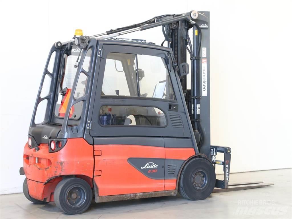 Linde E30L/387 電動堆高機
