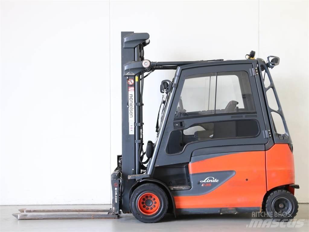 Linde E35HL/387 電動堆高機