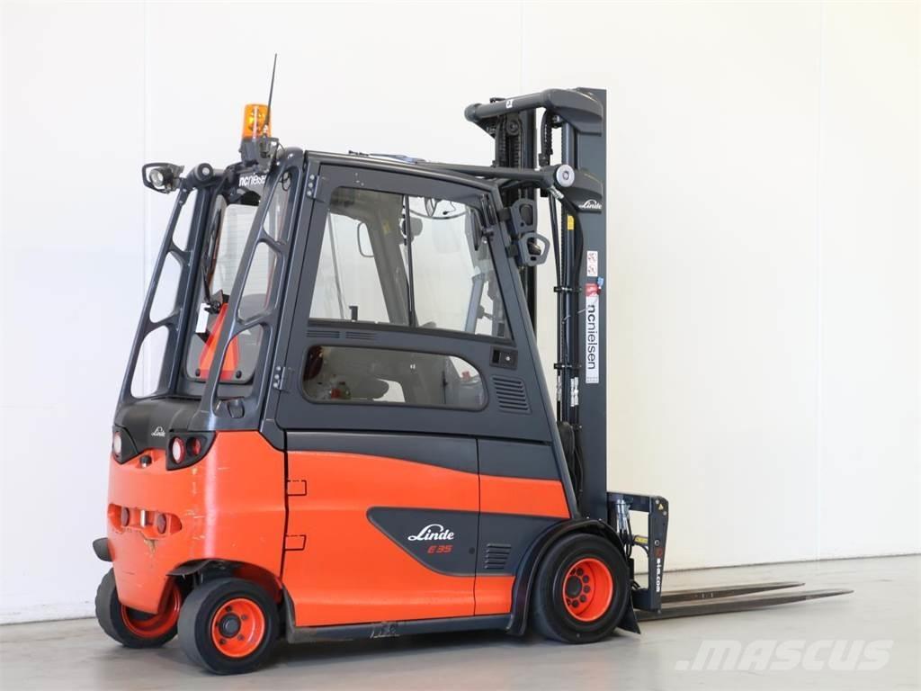 Linde E35HL/387 電動堆高機