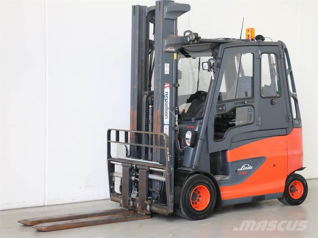 Linde E35HL/387 電動堆高機