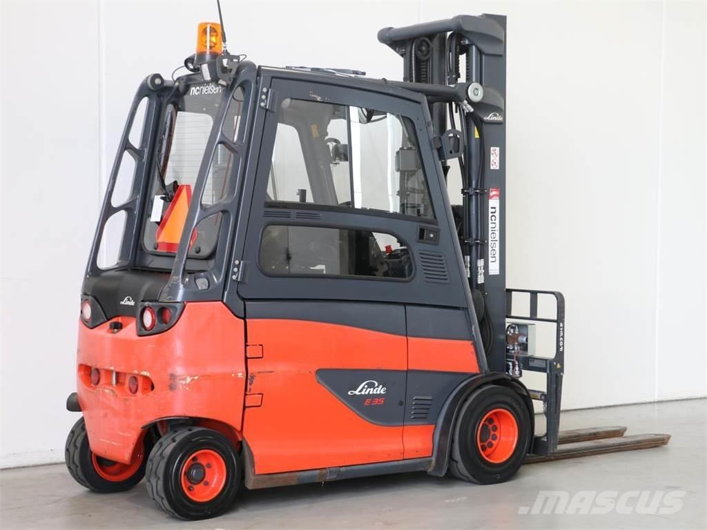 Linde E35HL/387 電動堆高機