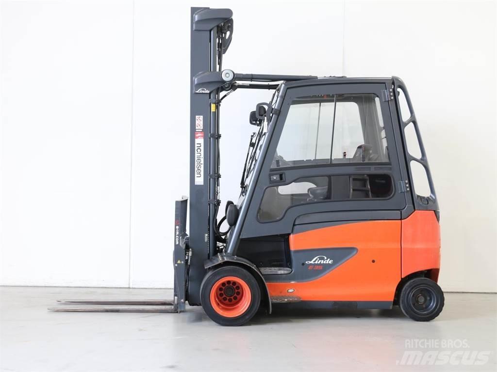 Linde E35HL/387 電動堆高機