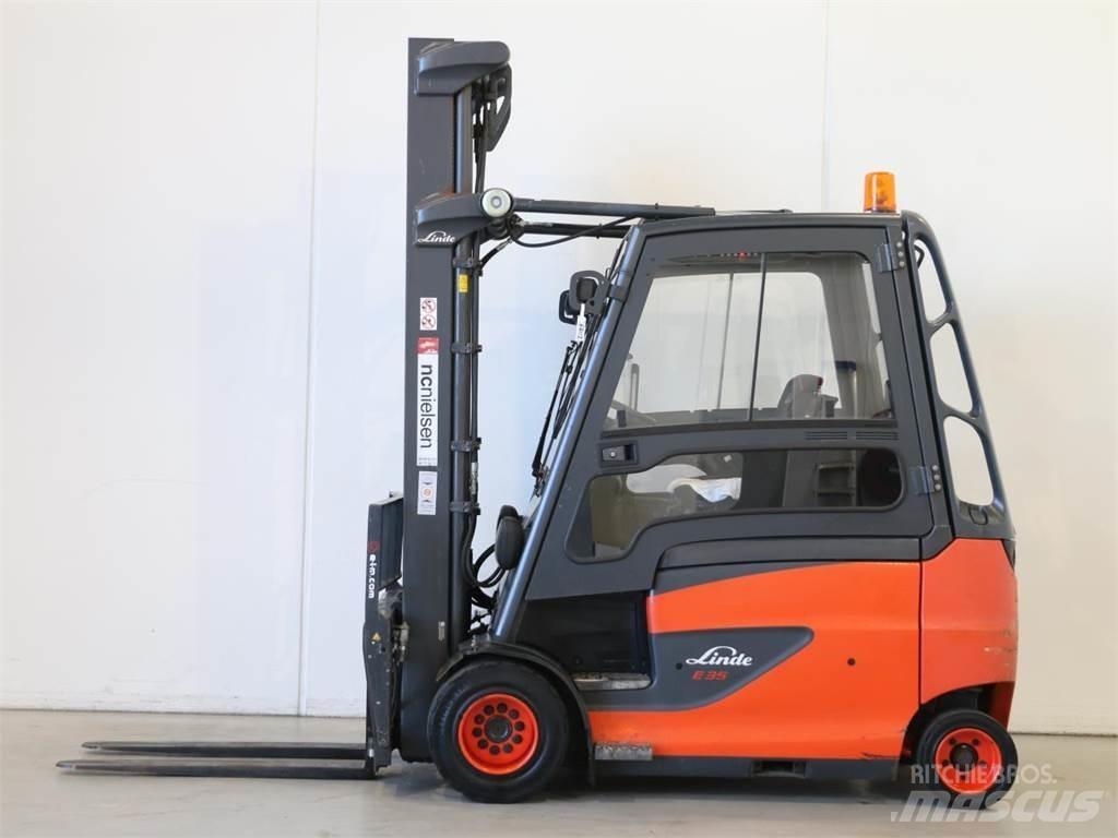 Linde E35HL/387 電動堆高機