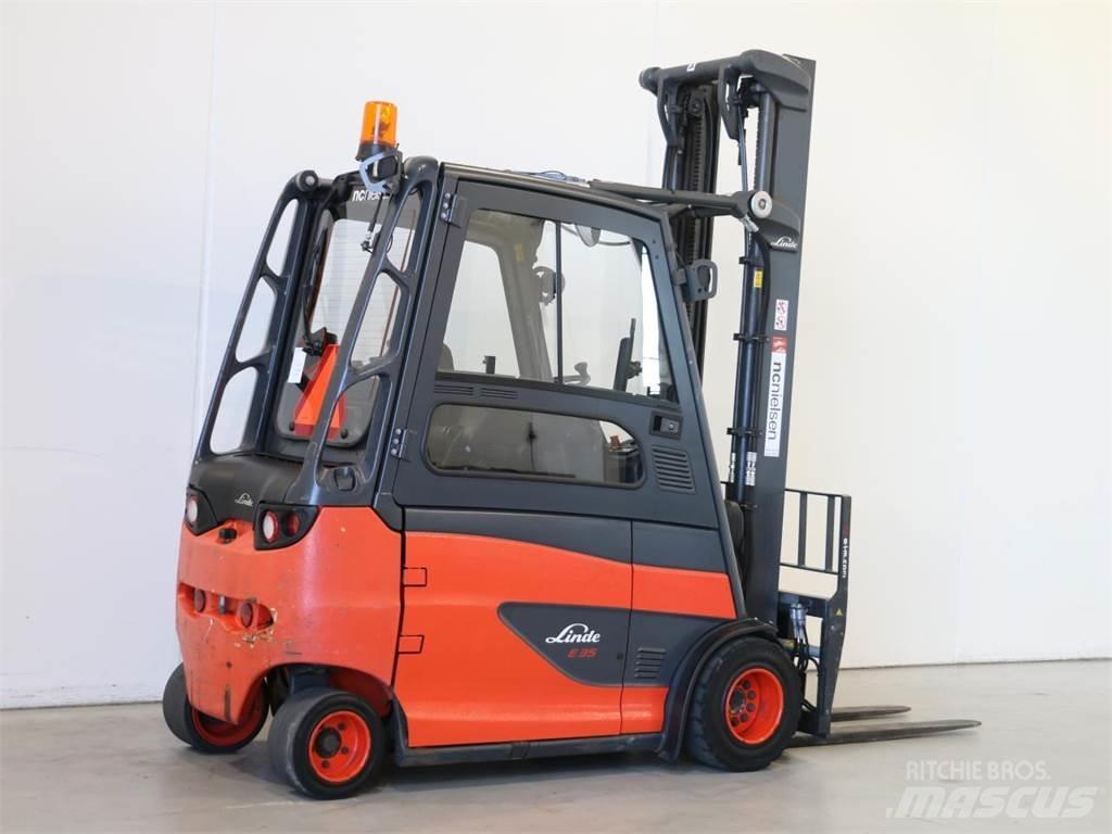 Linde E35HL/387 電動堆高機