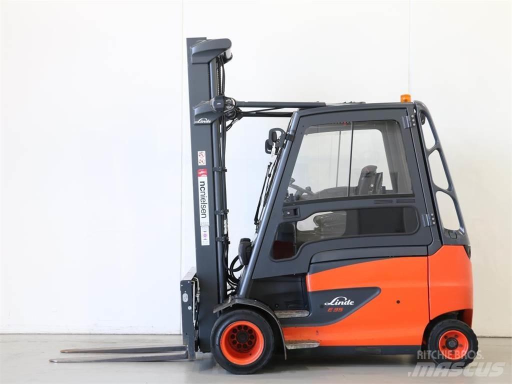 Linde E35HL/387 電動堆高機