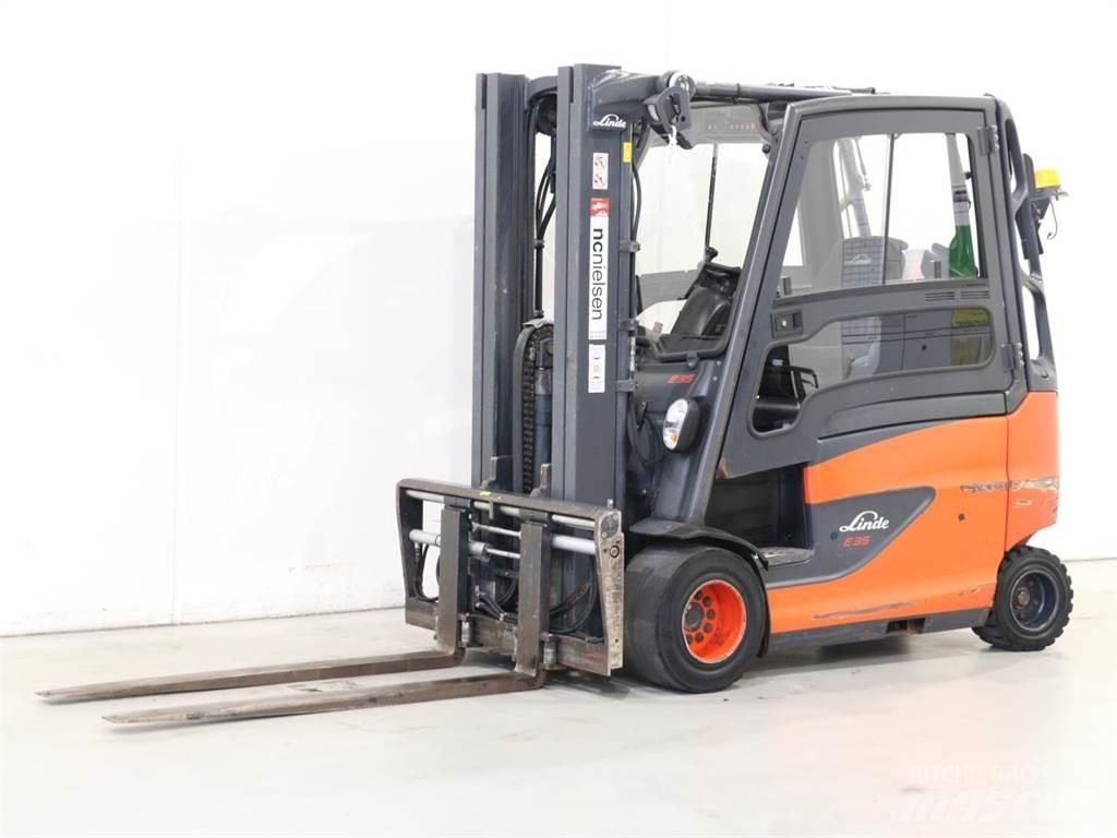 Linde E35HL/387 電動堆高機