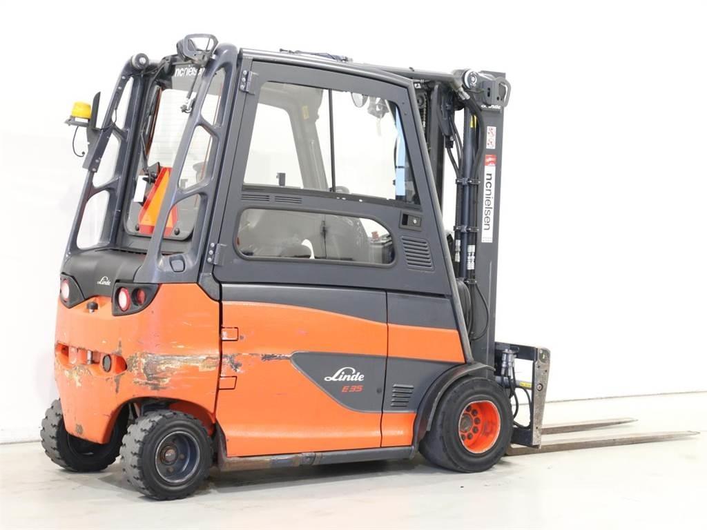 Linde E35HL/387 電動堆高機