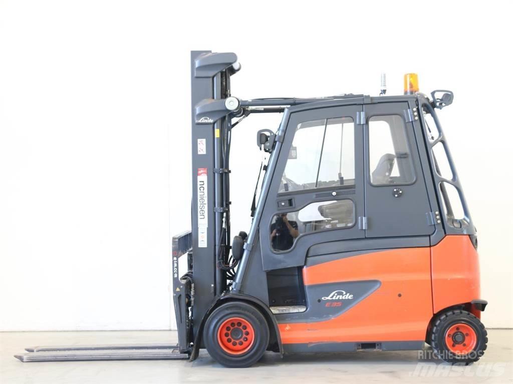 Linde E35HL/387 電動堆高機