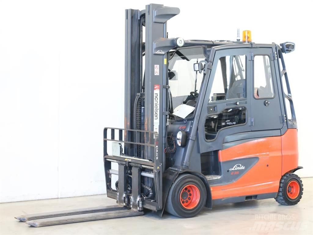 Linde E35HL/387 電動堆高機