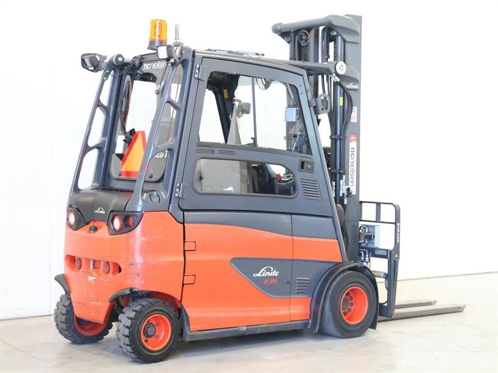Linde E35HL/387 電動堆高機