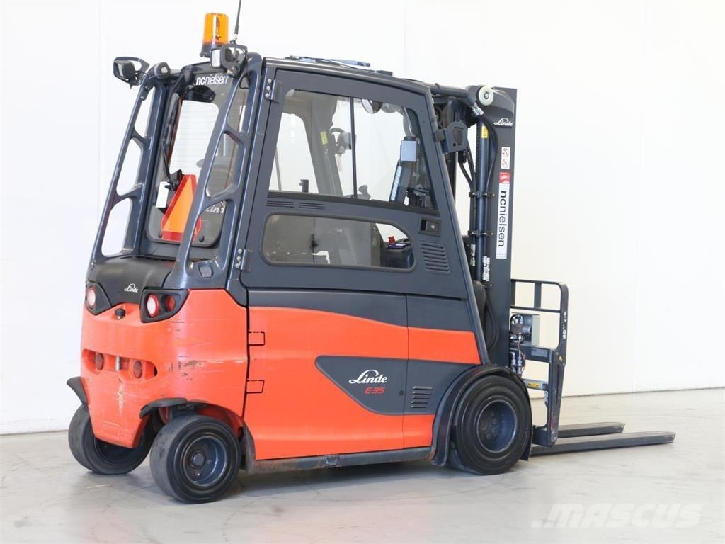Linde E35HL/387 電動堆高機
