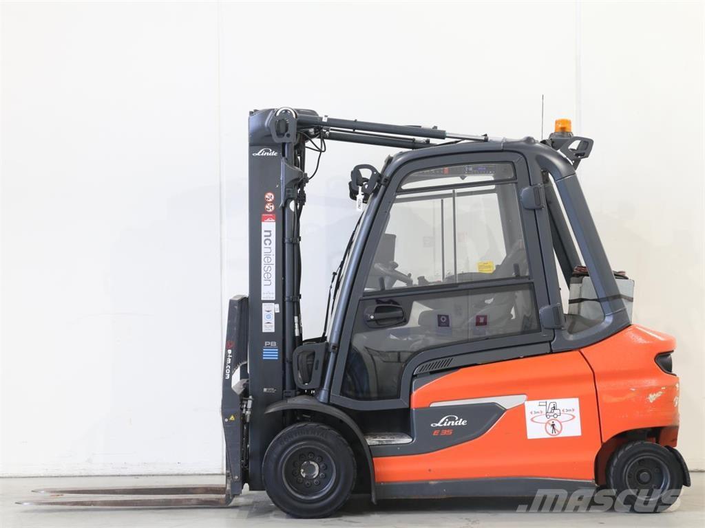 Linde E35L/1252-01 電動堆高機