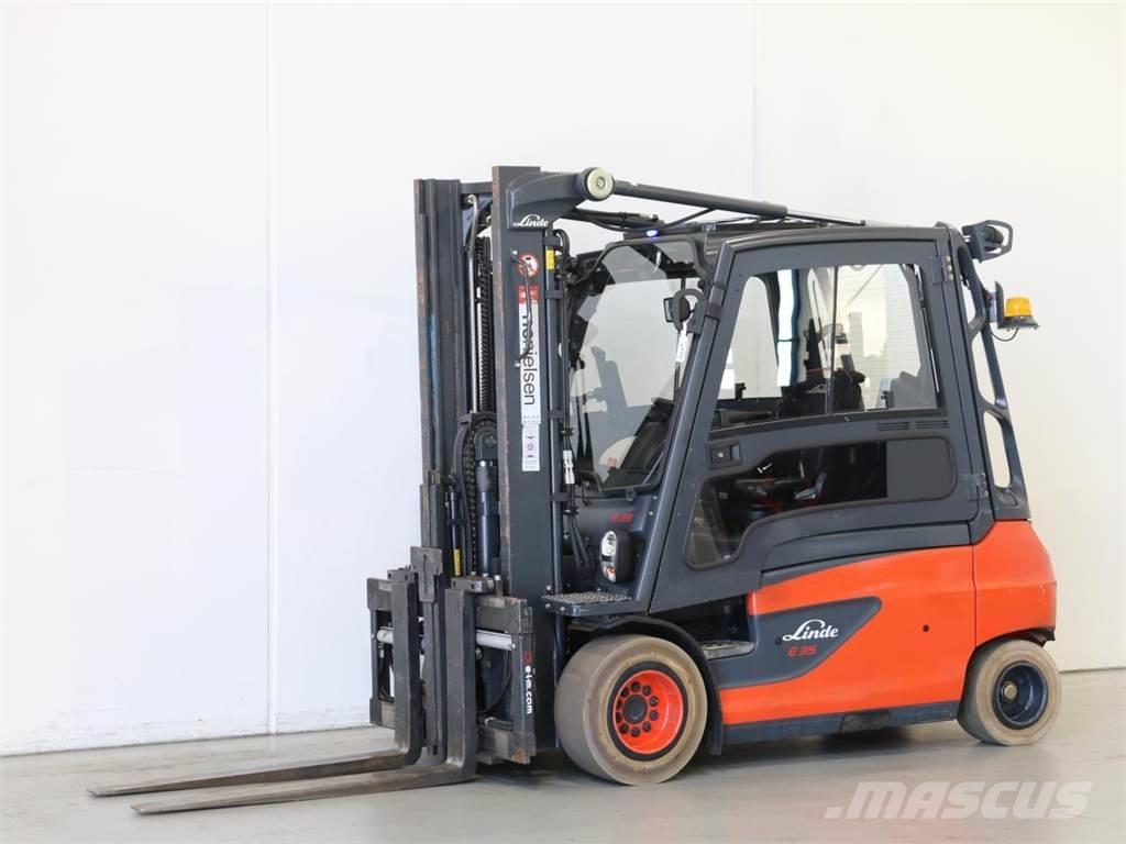 Linde E35L/387 電動堆高機