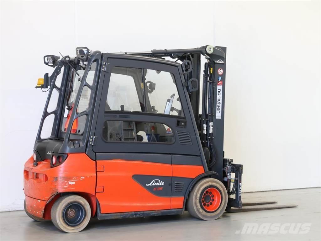 Linde E35L/387 電動堆高機