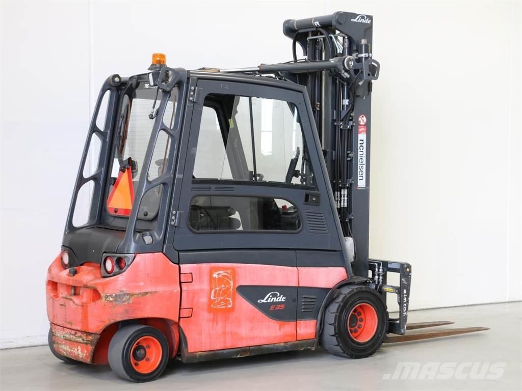 Linde E35L/387 電動堆高機