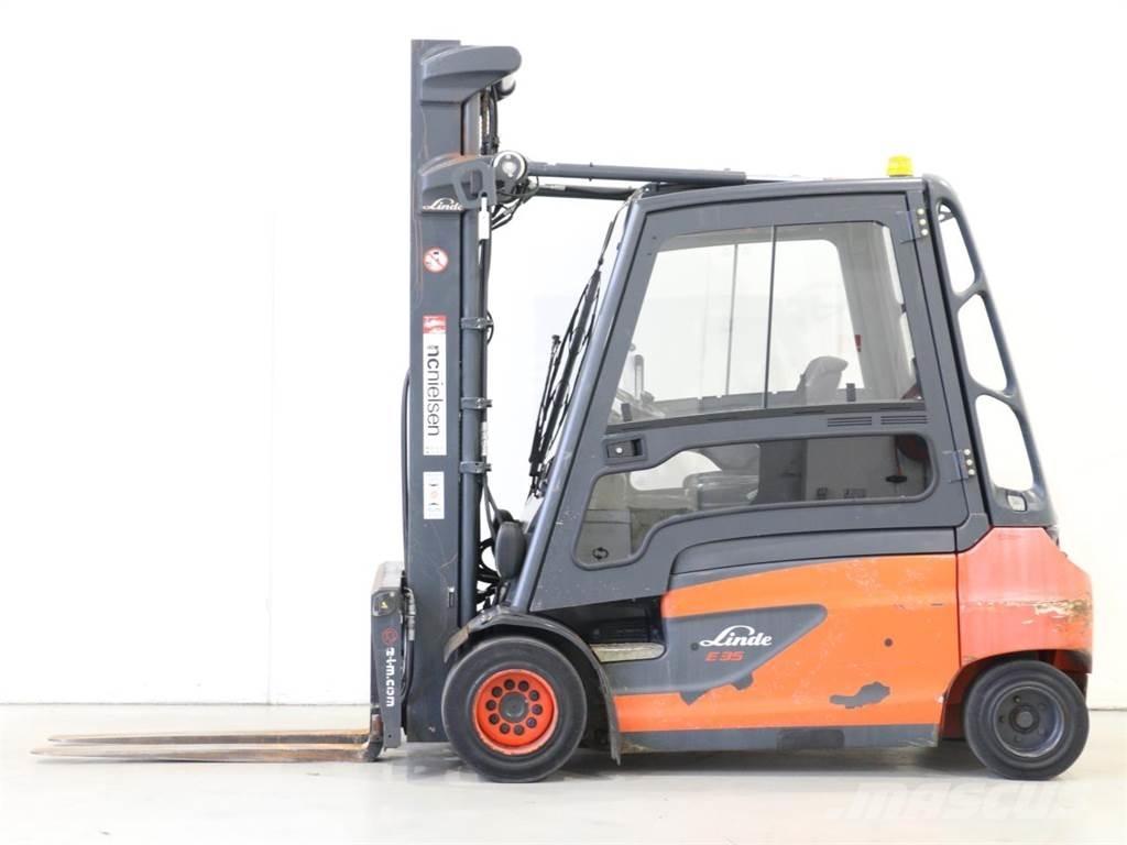 Linde E35L/387 電動堆高機