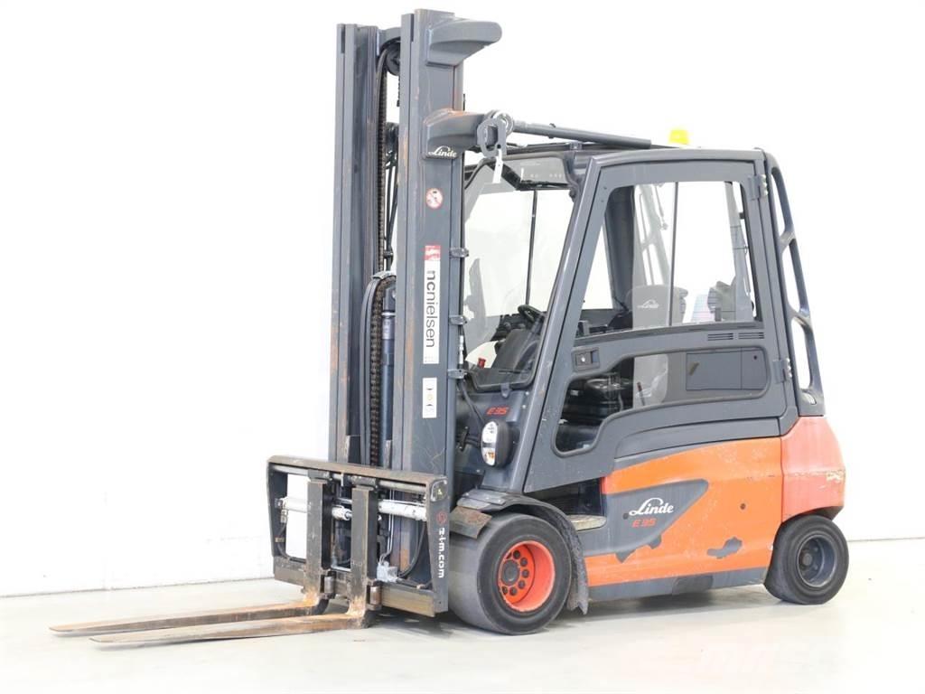 Linde E35L/387 電動堆高機